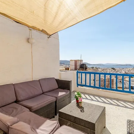 Elenitas Town House With Veranda And Sea View Mykonos Town Exterior foto
