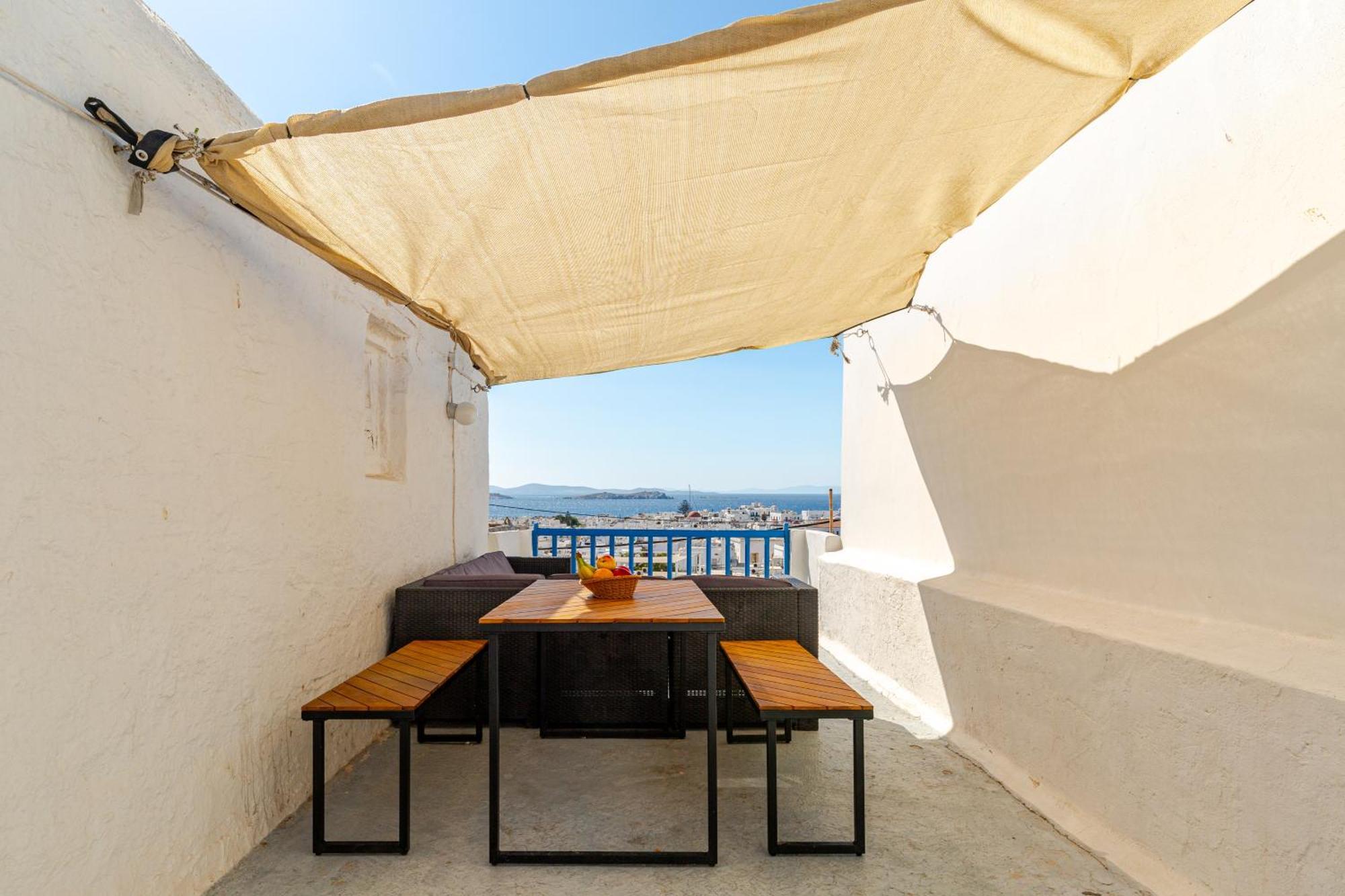 Elenitas Town House With Veranda And Sea View * Mykonos Town