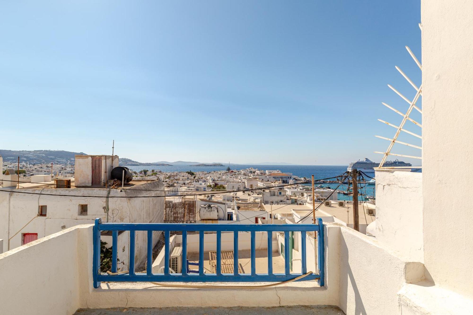 Elenitas Town House With Veranda And Sea View Apartment Mykonos Town