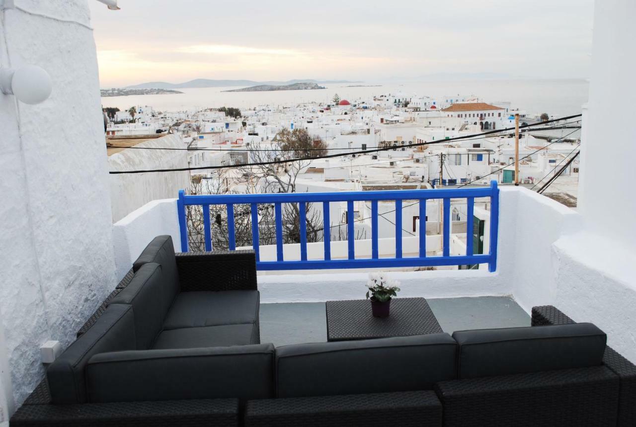 Elenitas Town House With Veranda And Sea View Apartment Mykonos Town